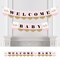 Big Dot of Happiness Hello Little One - Pink and Gold - Baby Shower Bunting Banner - Girl Party Decorations - Welcome Baby